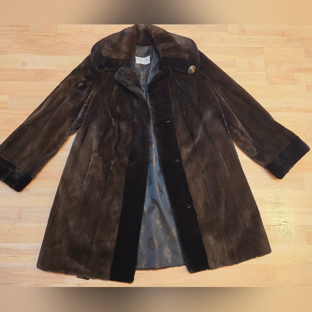 Dark Brown Fur Coat